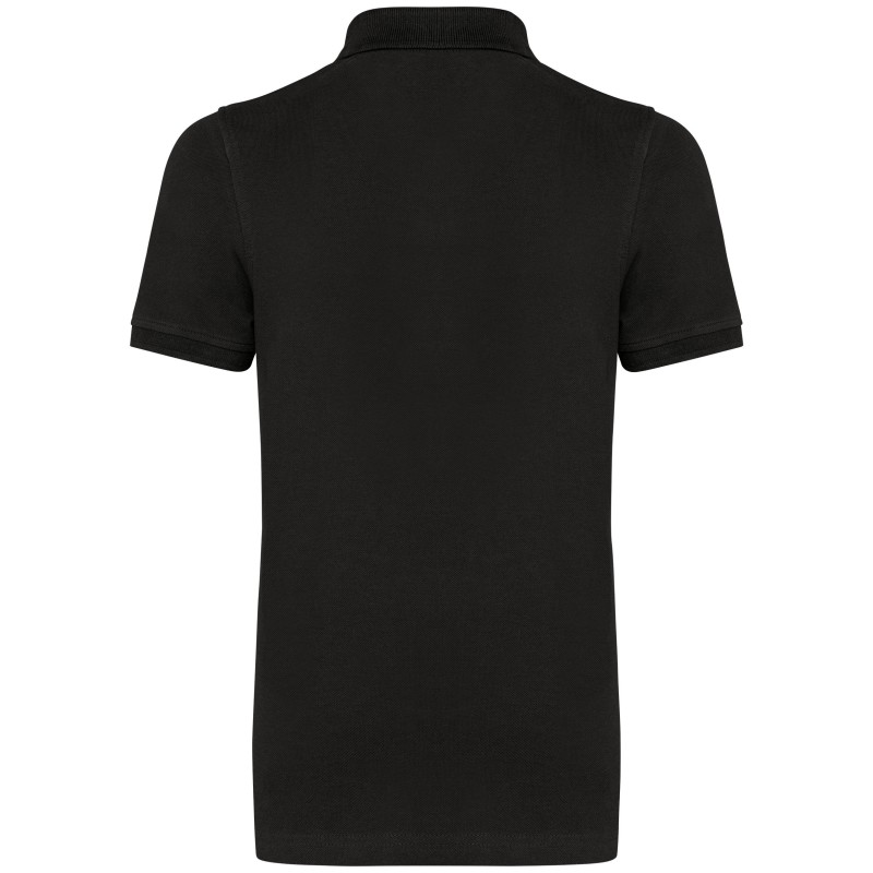 Polo manches courtes enfant Black BACK