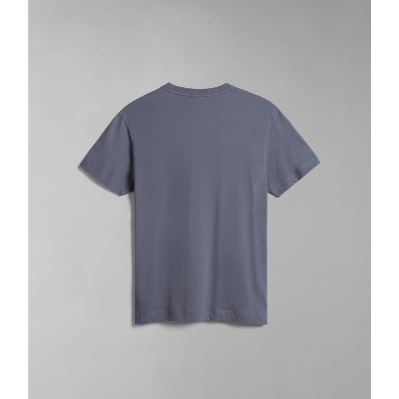 T-shirt à manches courtes S-Ayas Blu Grisail BACK