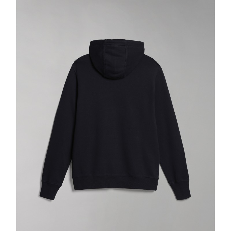 Sweat à capuche B-AYAS Blu marine BACK