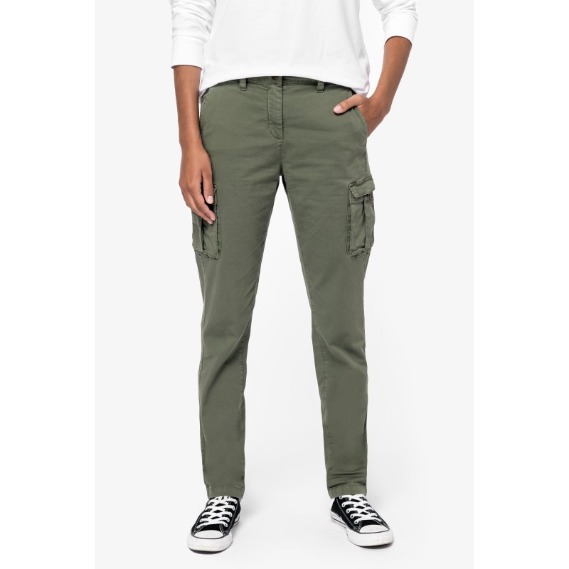 Pantalon cargo femme