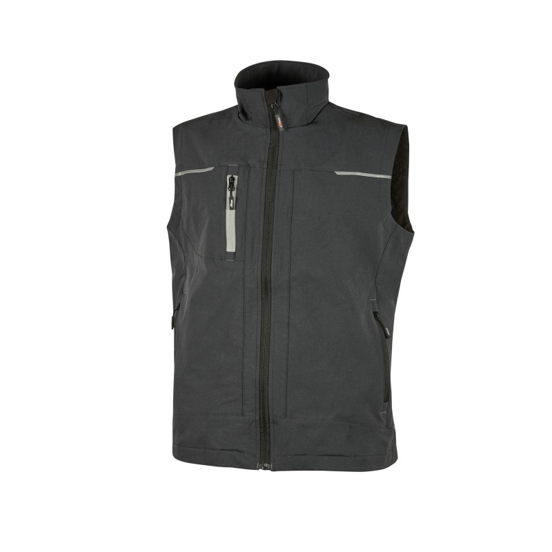Gilet Saturn homme Asphalt Grey FACE