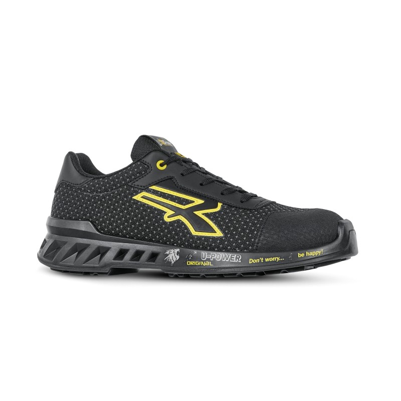 Chaussures de sécurité Matt Black / Yellow SIDE