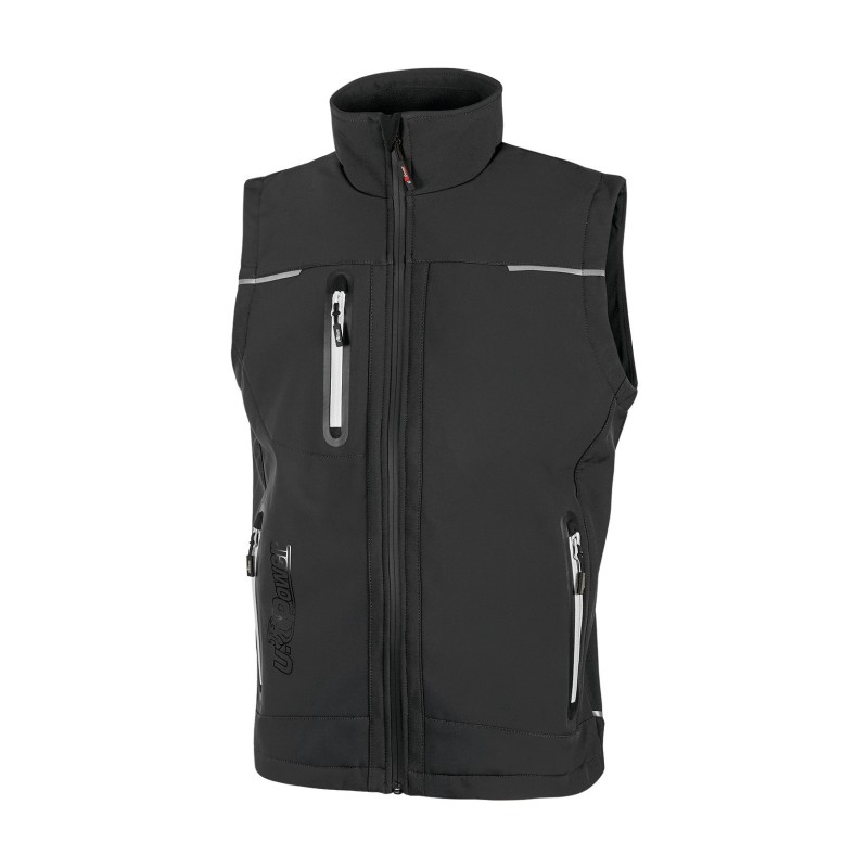 Gilet softshell Universe homme Asphalt Grey FACE