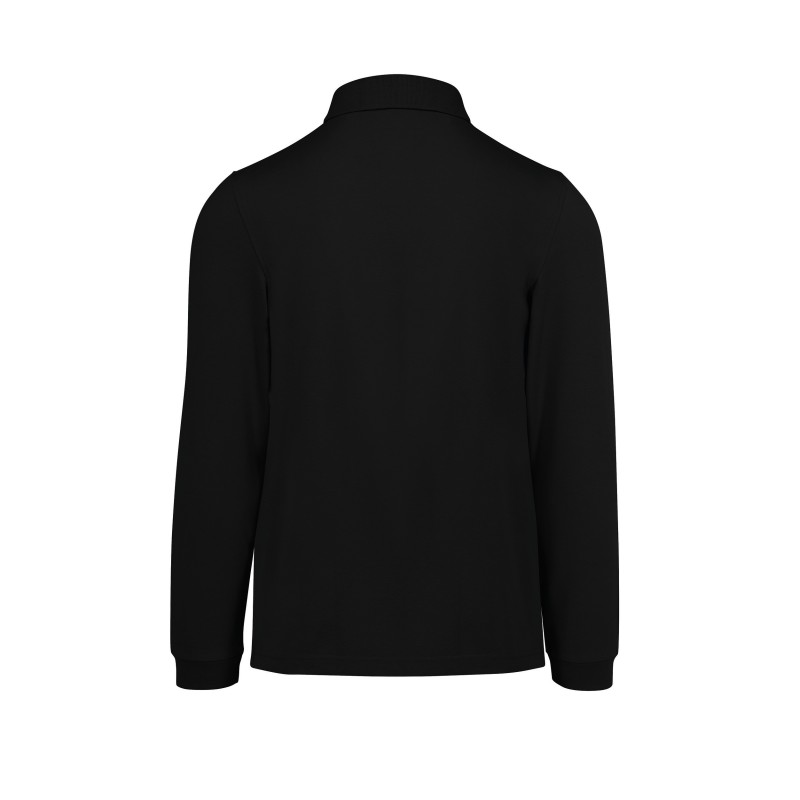 MY POLO 180 Homme manches longues Black BACK