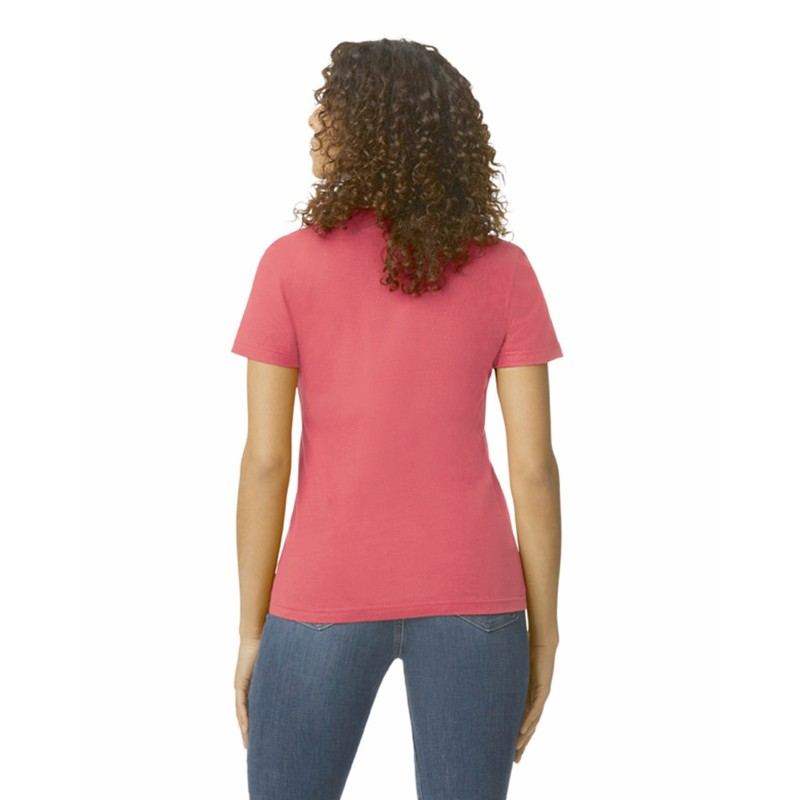 T-shirt femme softstyle midweight Heliconia BACK