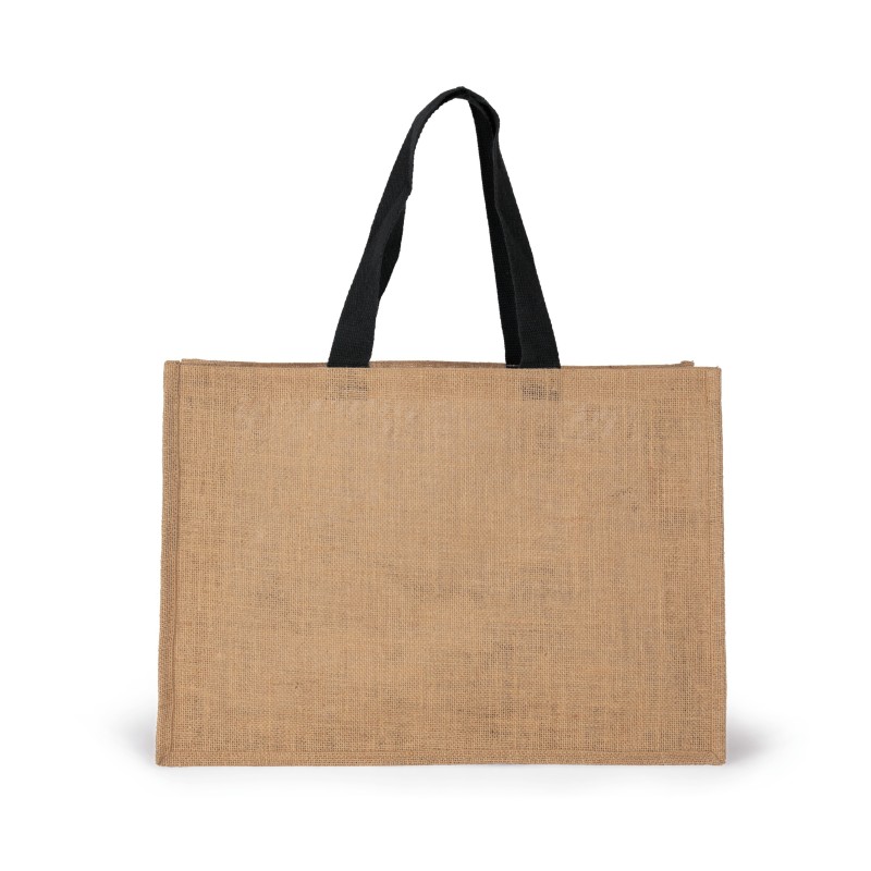 Sac shopping XL Natural / Black BACK