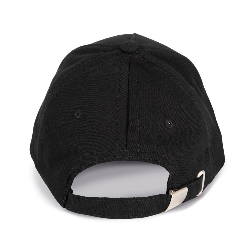 Casquette enfant avec sandwich contrasté - 5 panneaux Black BACK