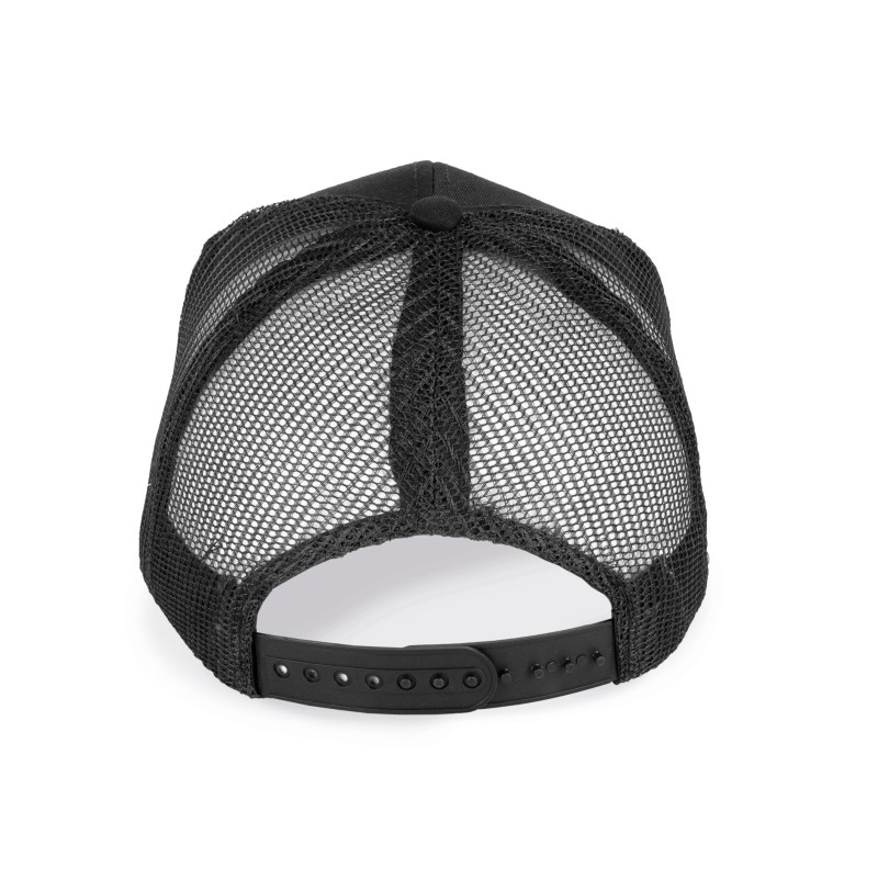 Casquette Trucker Oeko-Tex Black BACK