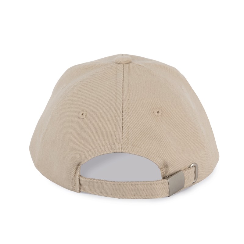 Orlando kids - Casquette 6 panneaux Beige / White BACK