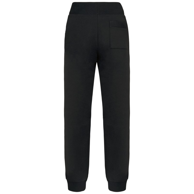 Pantalon jogging unisexe Black BACK