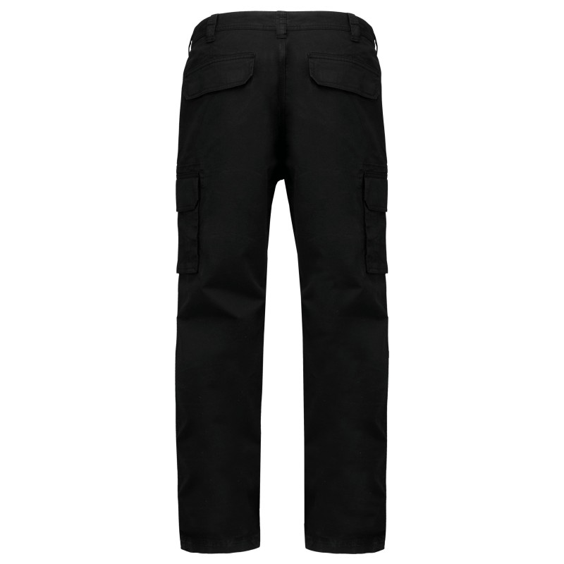 Pantalon multipoches homme Black BACK