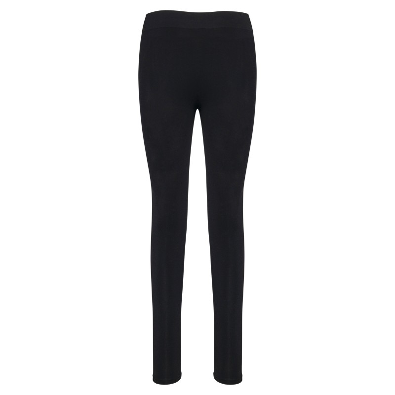 Legging femme sans coutures Black BACK