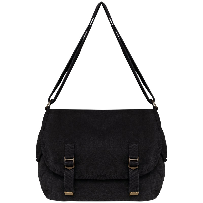 Sac besace délavé Washed black FACE