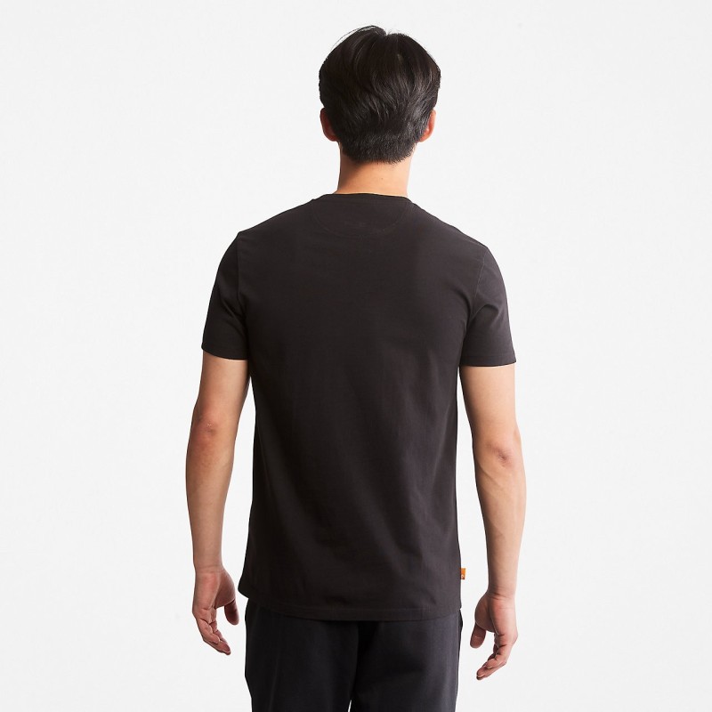 T-shirt Dunstan River Black BACK
