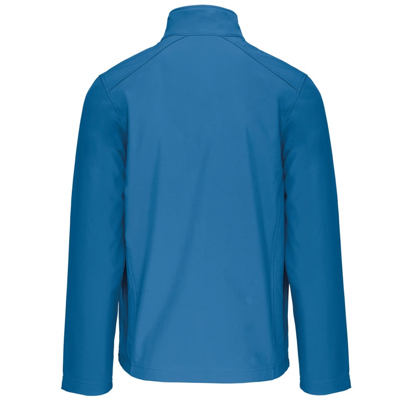 Veste softshell enfant Aqua Blue BACK