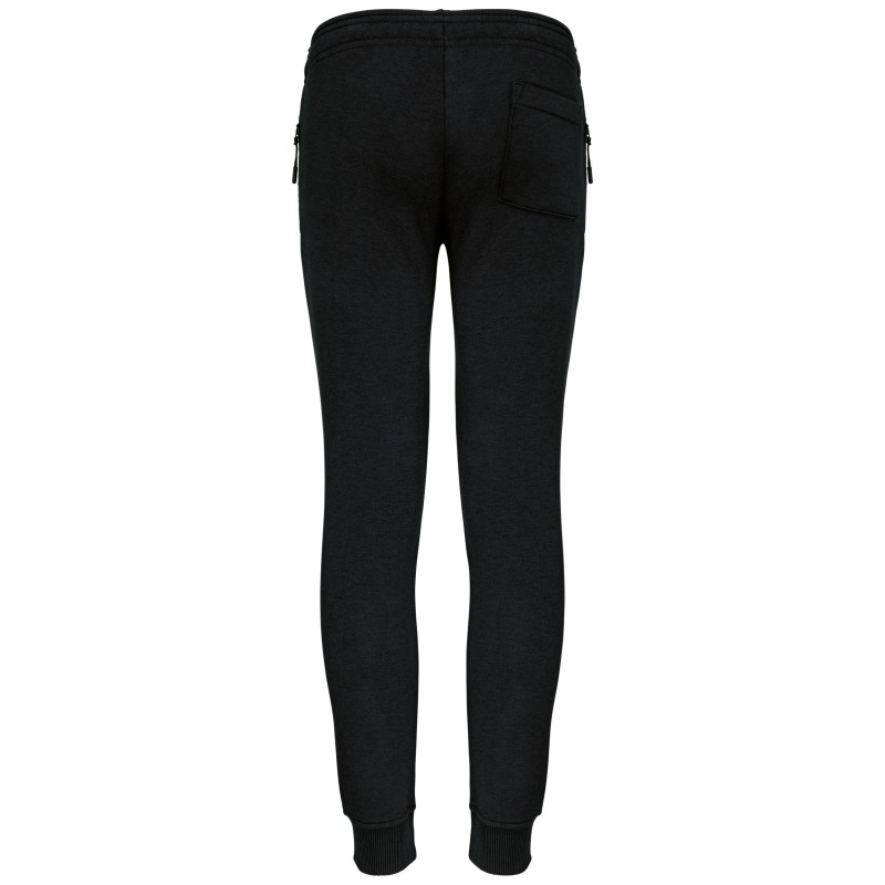Pantalon de jogging à poches multisports enfant Black BACK