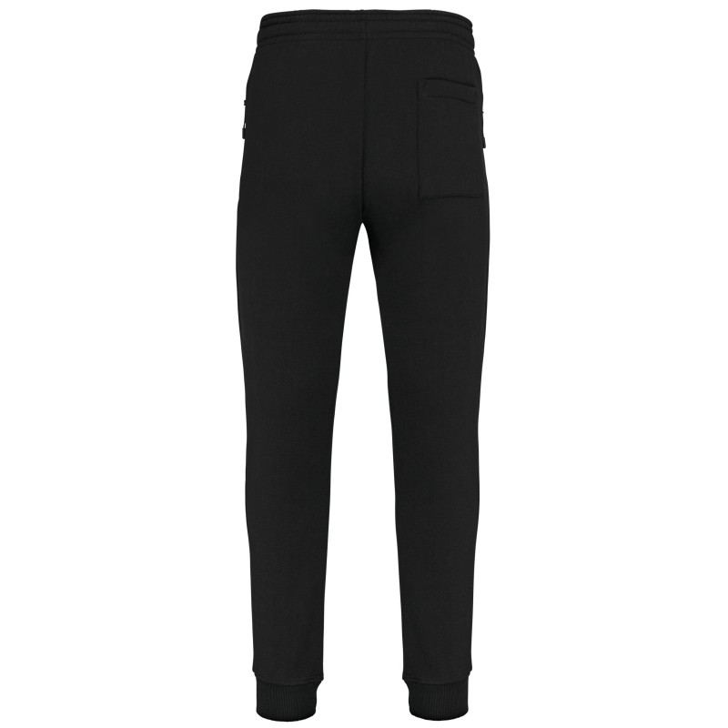 Pantalon de jogging à poches multisports unisexe Black BACK