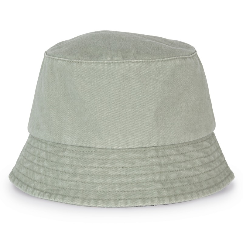 Bob délavé unisexe Washed Almond Green FACE