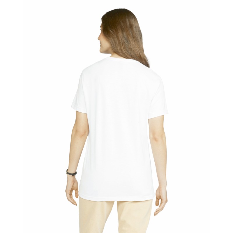 T-shirt femme softstyle CVC White BACK