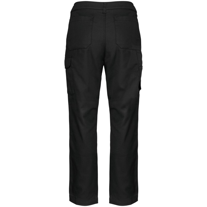 Pantalon de travail multipoches homme Black BACK