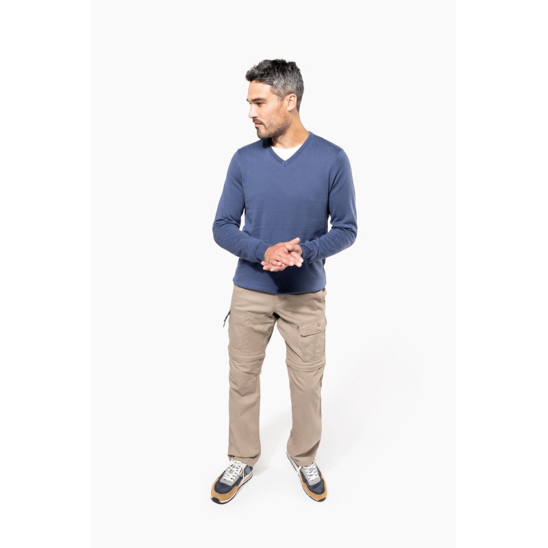 Pantalon 2 en 1 multipoches homme