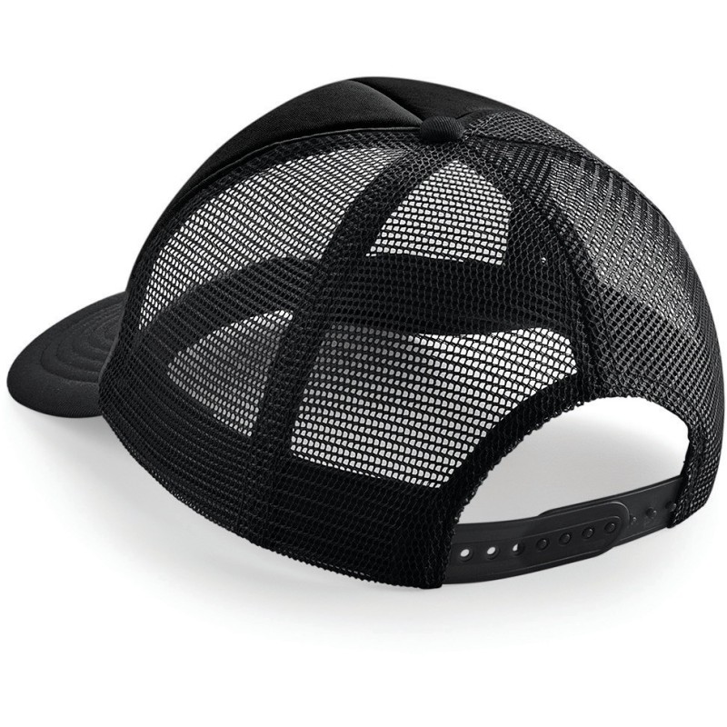 Casquette américaine Vintage Black / Black BACK