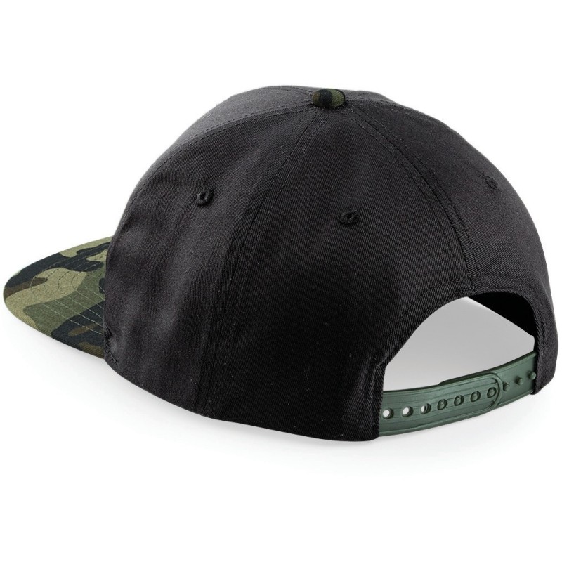 Casquette Snapback Camo Black / Jungle Camo BACK