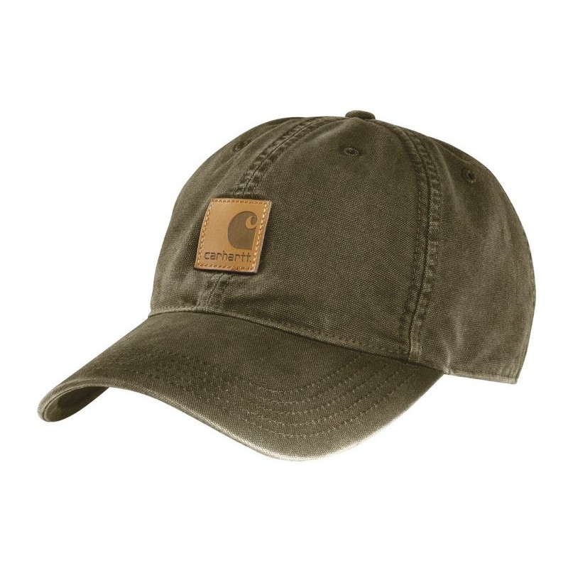 Casquette Odessa Army Green FACE SIDE