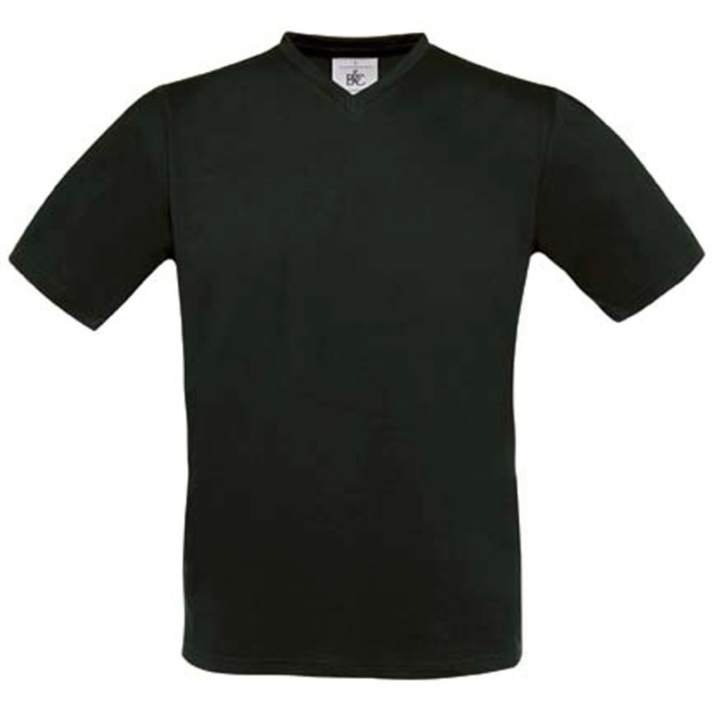 T-shirt col V Exact150 Black FACE
