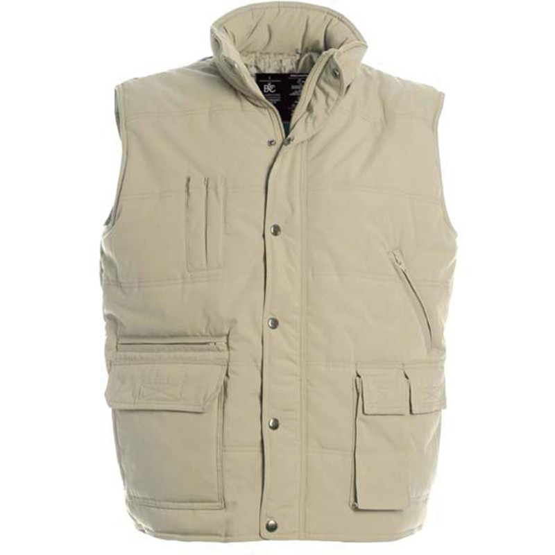 Bodywarmer Explorer Beige FACE