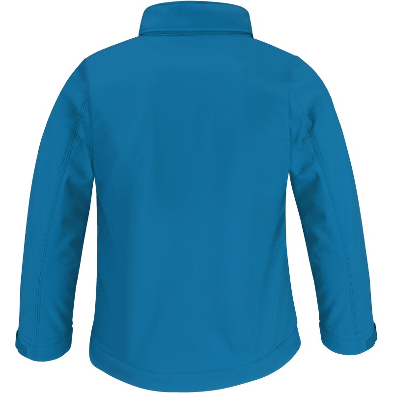Veste softshell capuche enfant Azure BACK