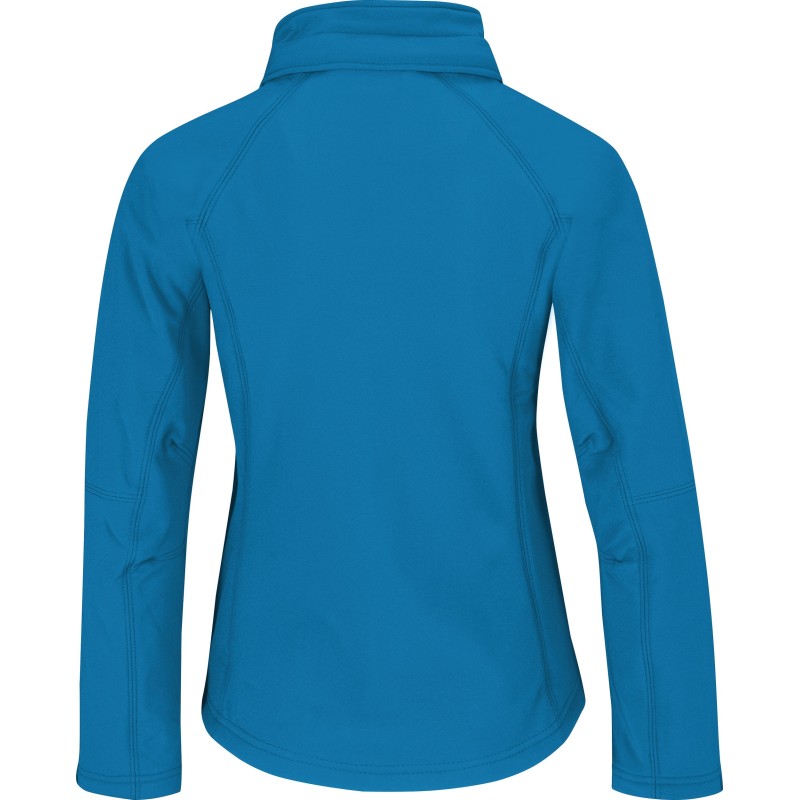 Veste softshell capuche femme Azure BACK