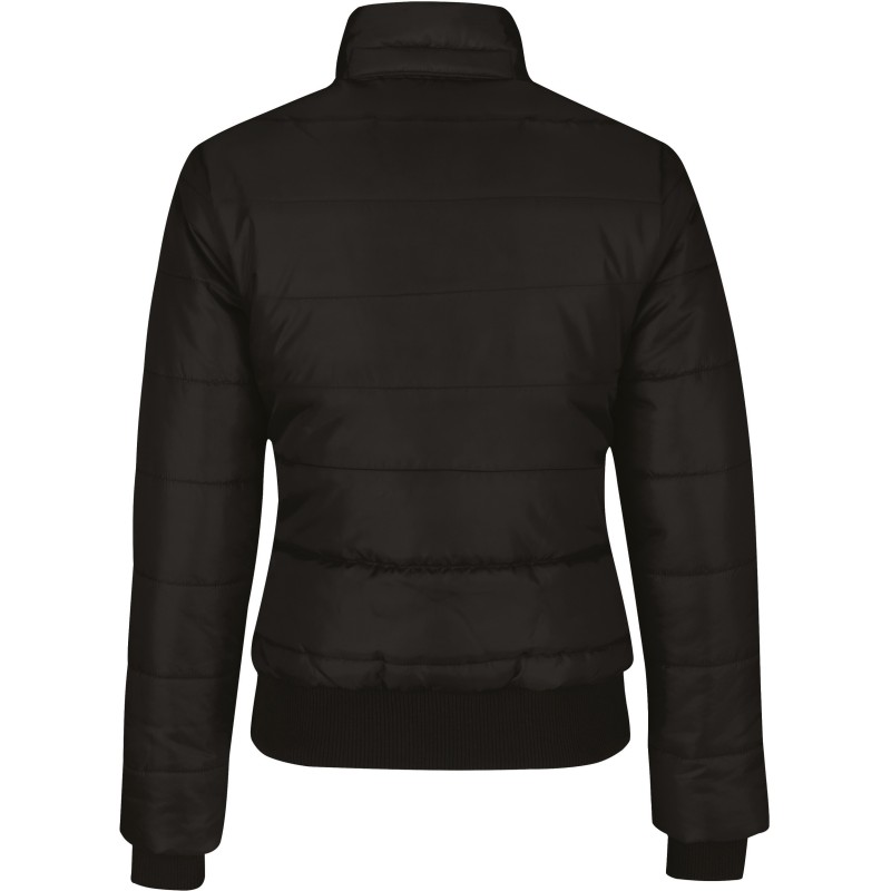 Doudoune Femme Superhood Black / Cobalt Blue BACK