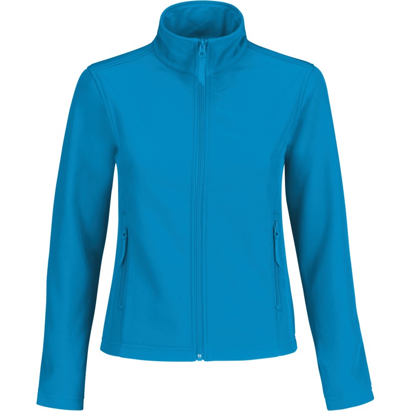 Veste Softshell Femme ID.701 Atoll / Ghost Grey FACE