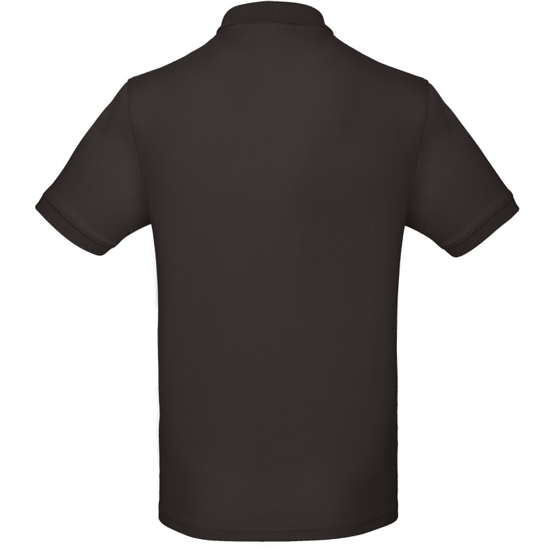 Polo bio homme Black BACK