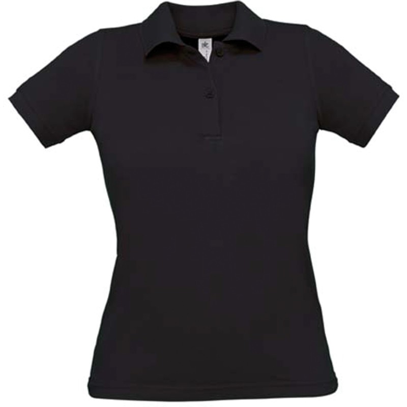 Polo femme Safran Pure Black FACE