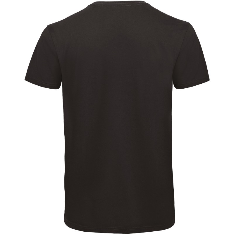 T-shirt BIO Inspire col V Homme Black BACK