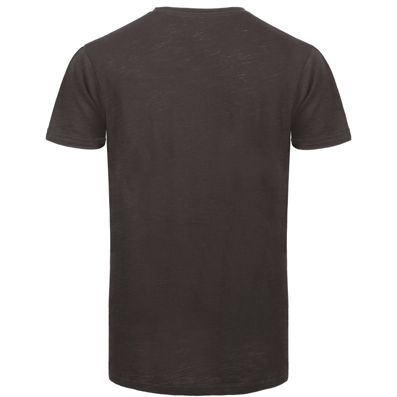 T-shirt Organic Slub Inspire Homme Chic Black BACK