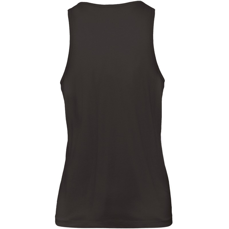 Débardeur bio Inspire homme Black BACK