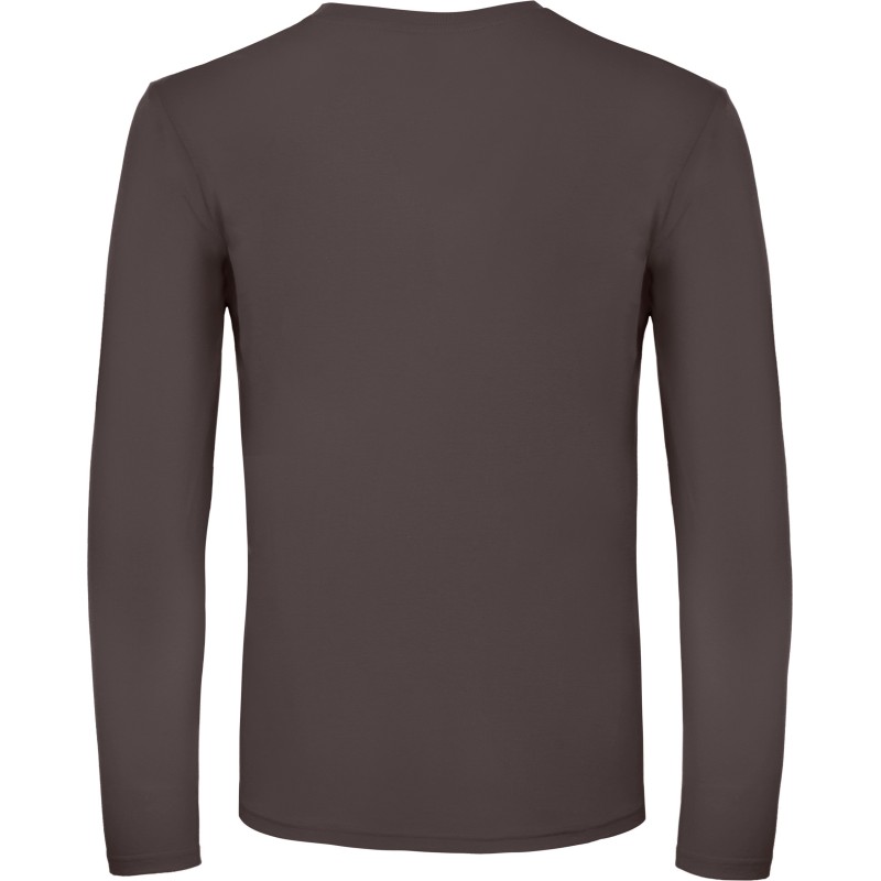 T-shirt manches longues homme E150 Bear Brown BACK