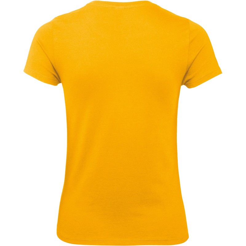T-shirt femme E150 Apricot BACK