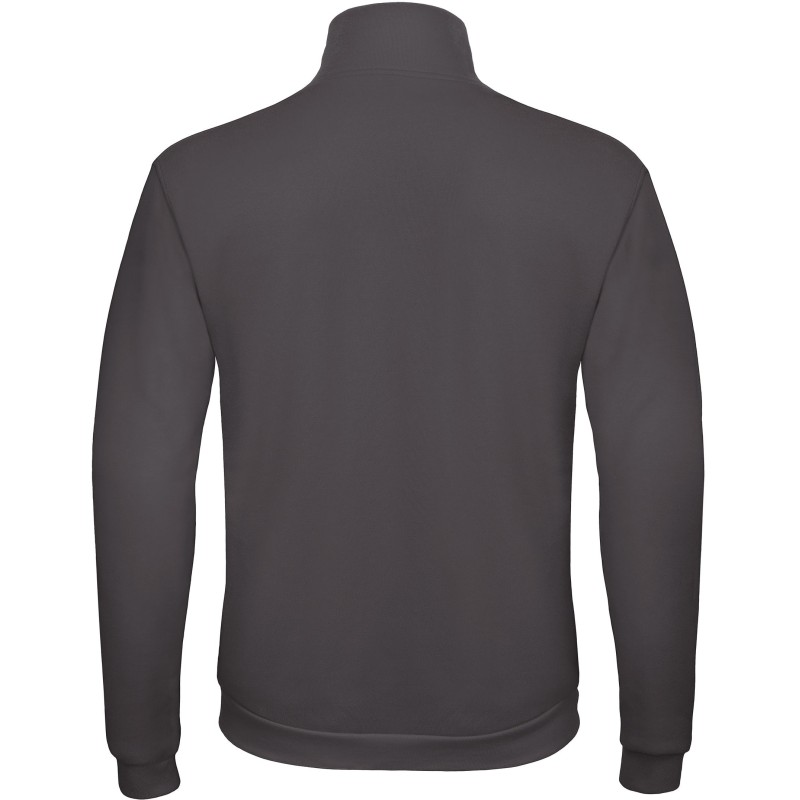 Veste molleton zippée ID.206 Anthracite BACK