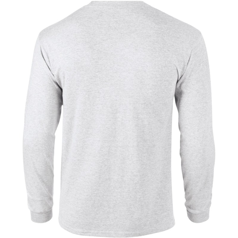 T-shirt manches longues Ultra Cotton™ Ash BACK