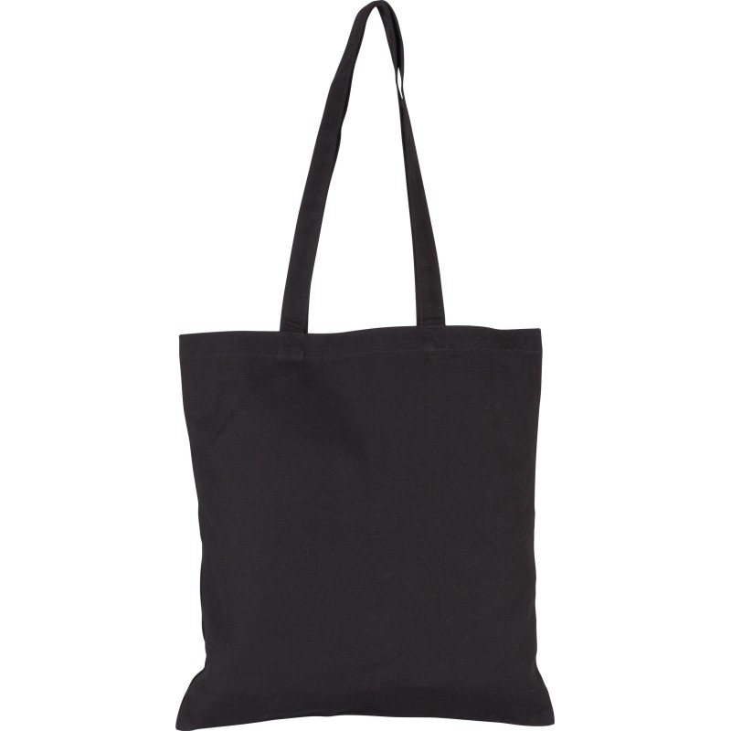 Sac shopping en coton canvas Black FACE