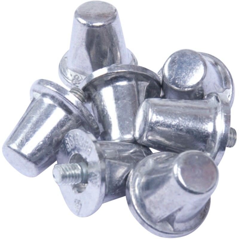 Pack de 100 crampons alu coniques Silver FACE