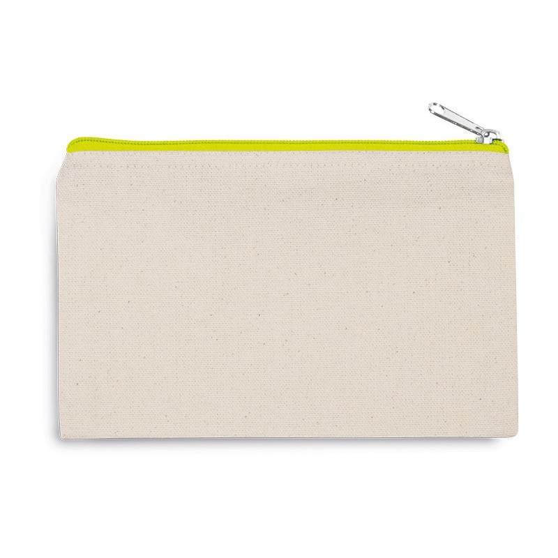 Pochette en coton canvas - petit modèle