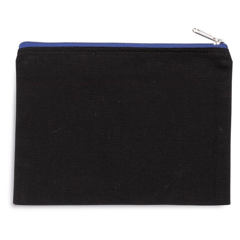 Pochette en coton canvas - modèle moyen