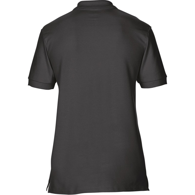 Polo piqué Hammer homme Black BACK