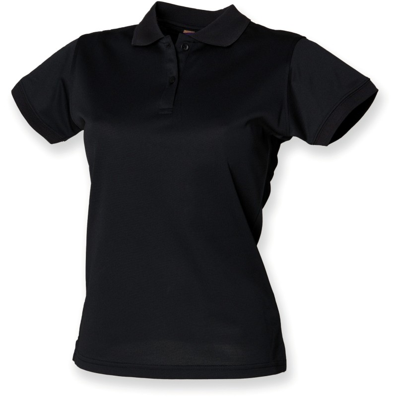 Polo femme Coolplus® Black FACE