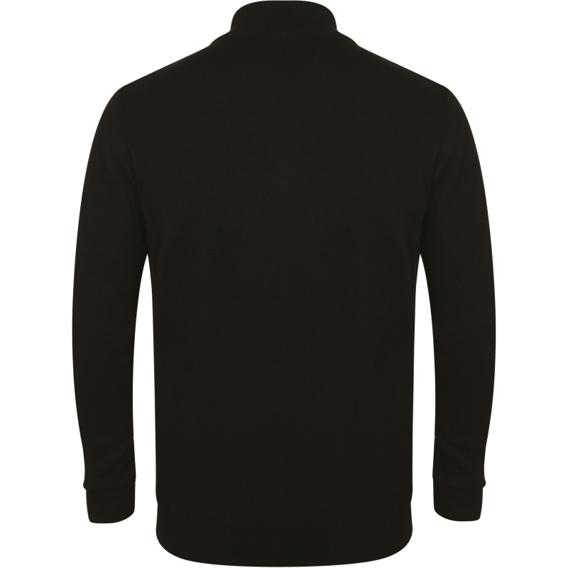 Cardigan zippé Black BACK